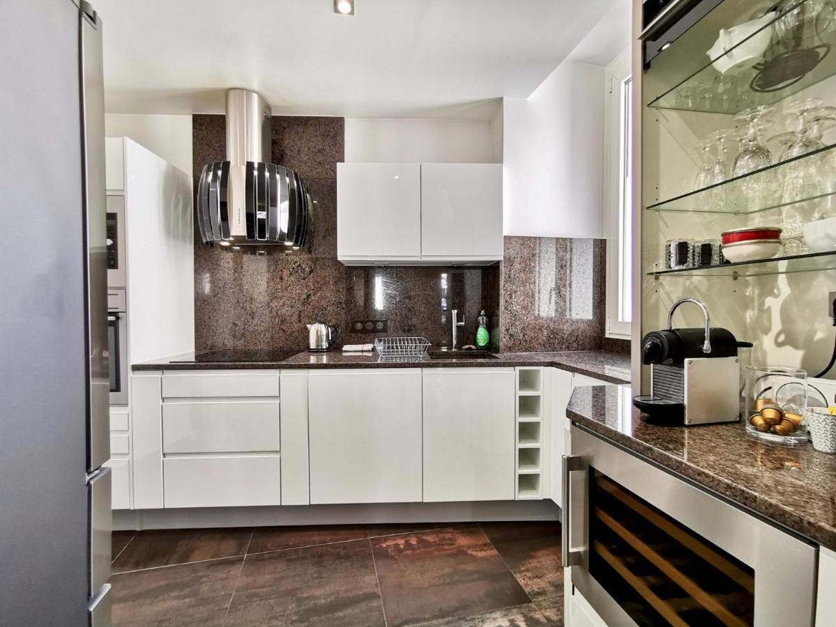 Ferienwohnung Luxury Baquis Nizza Exterior foto